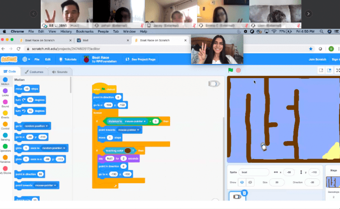 Kids Code Jeunesse: Code Club @&nbsp;IBM